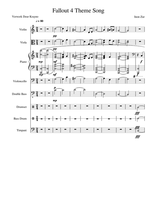 Fallout 4 Theme Song