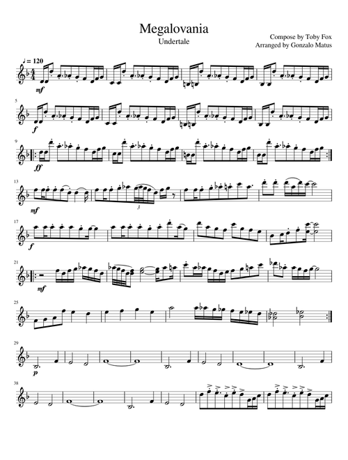 Megalovania - Violin Solo