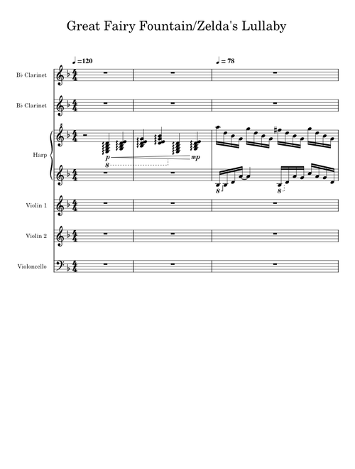 Great Fairy Fountain/Zelda's Lullaby