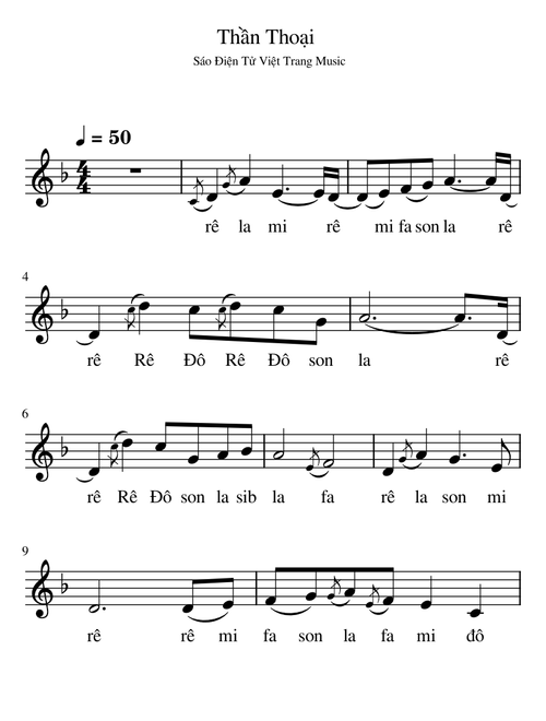 Bài 4 Luyện Kỹ Thuật Luyến Sáo Điện Tử Việt Trang Music