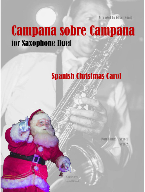 Campana sobre Campana for 2 Saxophones (Arr. Oliver König) - Traditional (Instrumental Duet)