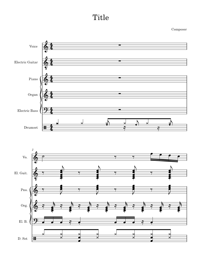 Reggae Sheet Music for Piano, Organ, Vocals, Guitar & more instruments ...