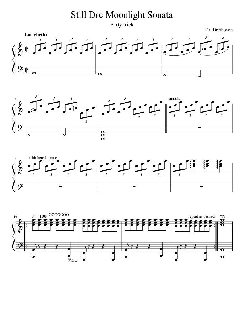 Still dre classical piano discount