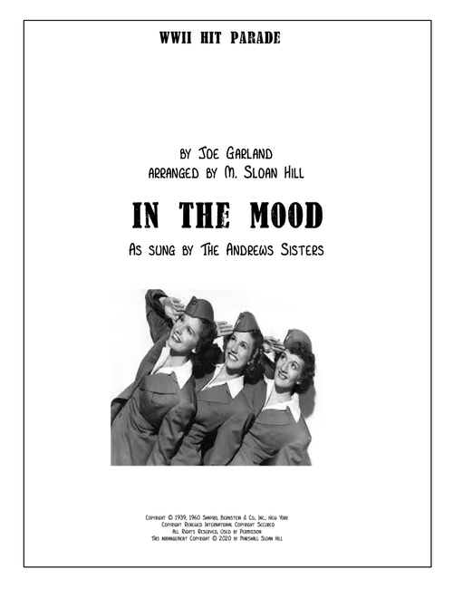 In The Mood (Arr. M. Sloan Hill) - Ernie Field's Orchestra (Large Ensemble)