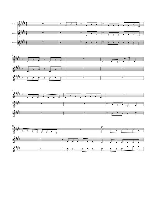 Under our spell – Daniel Ingram Under our spell – A capella