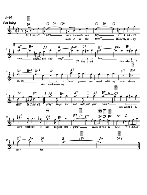 If I Didn't Care - The Ink Spots