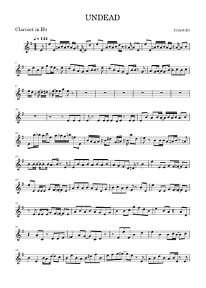 UNDEAD – YOASOBI | Monogatari Series: Off & Monster Season