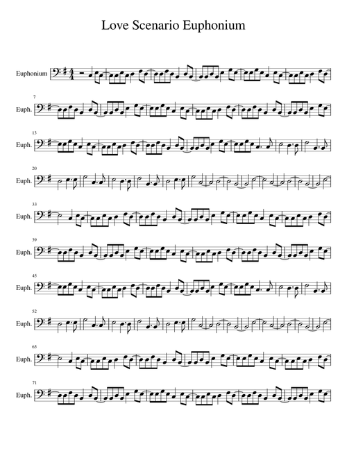 Love Scenario Euphonium
