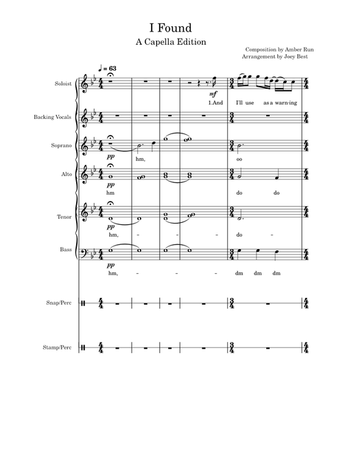 I Found – Amber Run I Found A Cappella –Amber Run