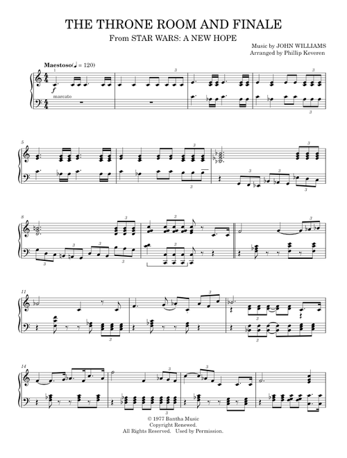 score (Piano Solo)
