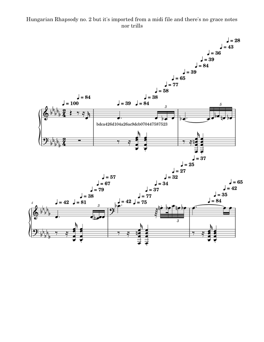 Hungarian Rhapsody No.2, S.244/2 – Franz Liszt Hungarian Rhapsody