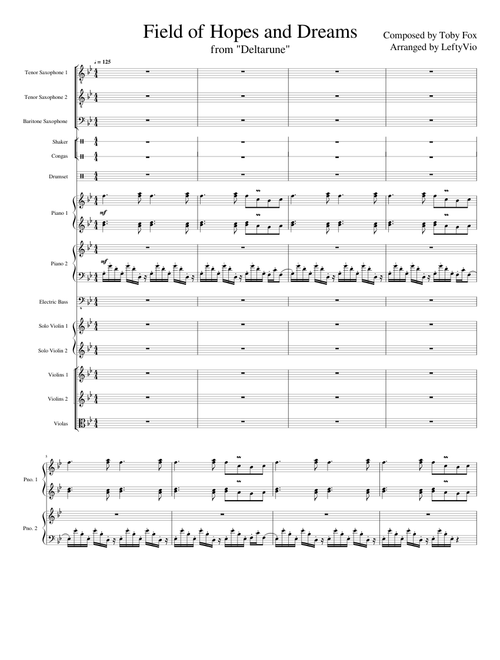 Deltarune - Field of Hopes and Dreams