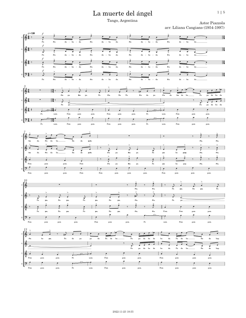 Astor Piazzolla – Muerte Del Ángel – CD (Album), [r25855291