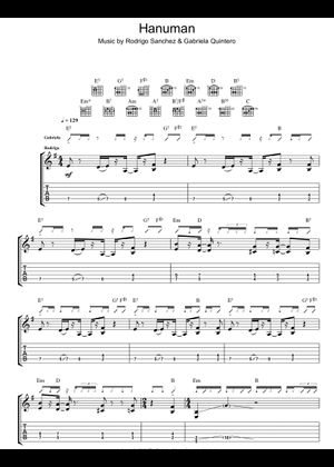 Play Official version of Master Maqui Sheet Music by Rodrigo y