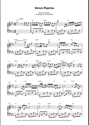 Eric Johnson Venus Isle バンドスコア Play Official version of Venus reprise Sheet Music by Eric Johnson