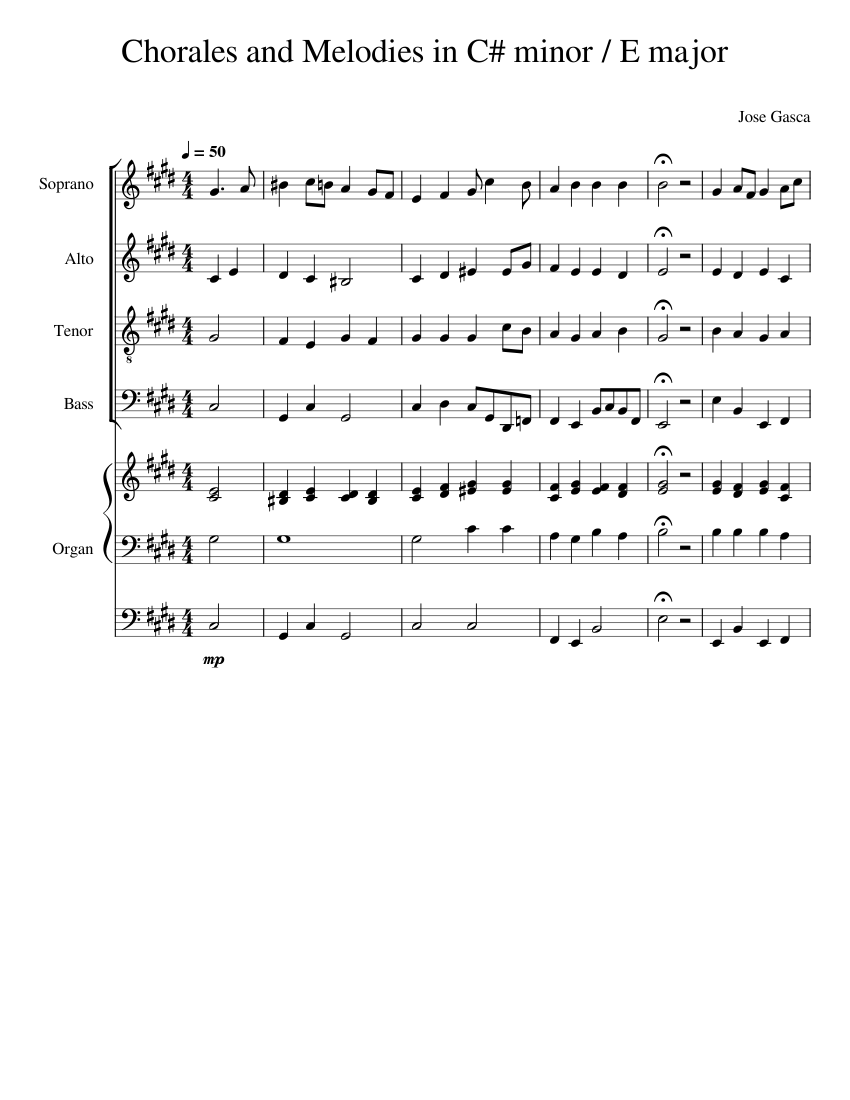chorales-and-melodies-in-c-minor-e-major-sheet-music-for-soprano