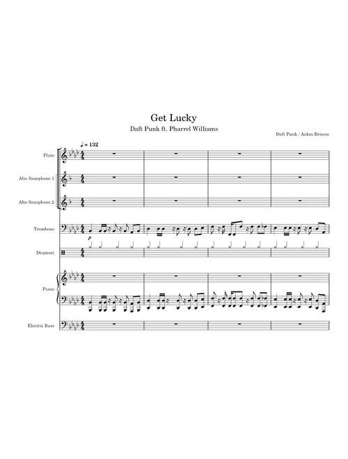 Get Lucky - DaftPunk ft. Pharrell Williams