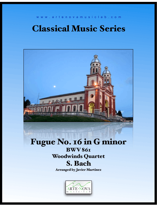 Fugue No. 16 in G minor BWV 861 - Woodwinds Quartet (Arr. Javier Martinez Maya) - J. S. Bach (Woodwind Ensemble)