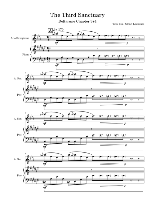 The Third Sanctuary – Toby Fox