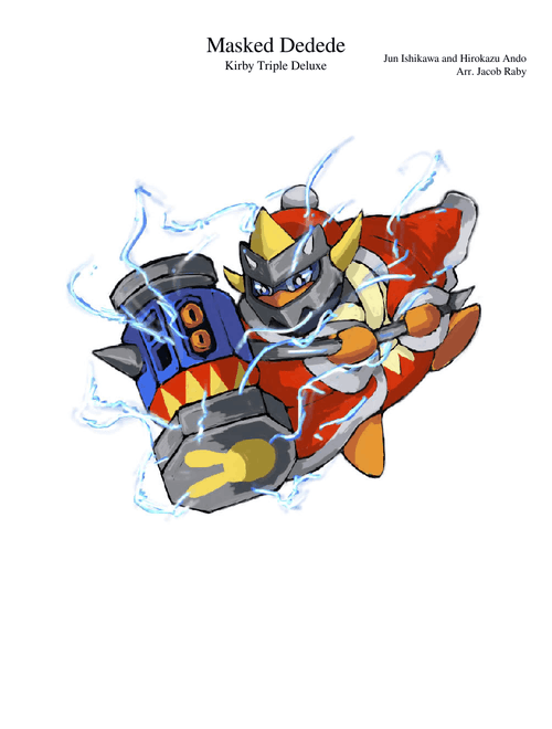 Masked Dedede- Kirby Triple Deluxe