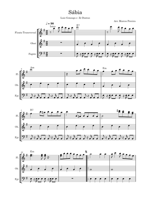 Sabiá – Luiz Gonzaga e Zé Dantas.