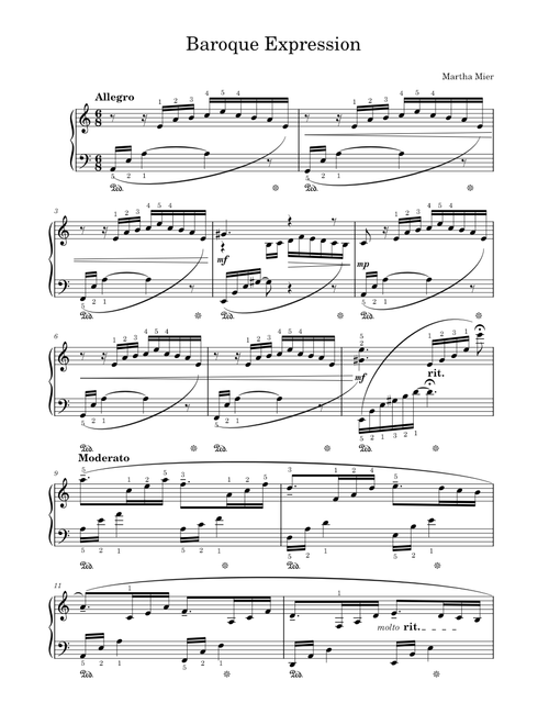 Baroque Expression – Martha Mier