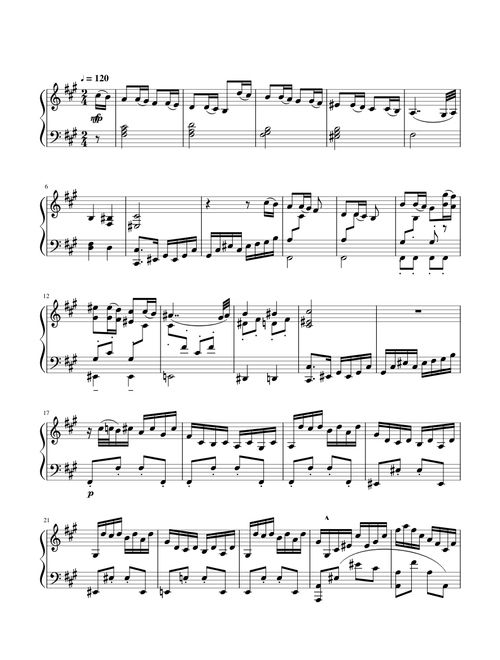 The Belt of Faith - Jascha Nakladal arrangement