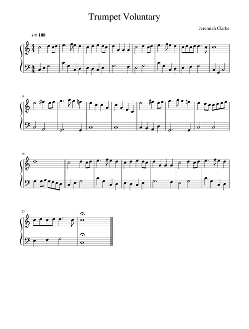 Trumpet Voluntary