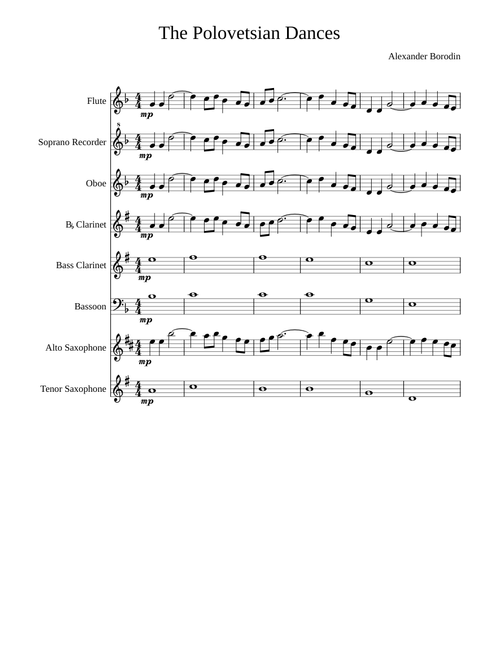 The Polovetsian Dances