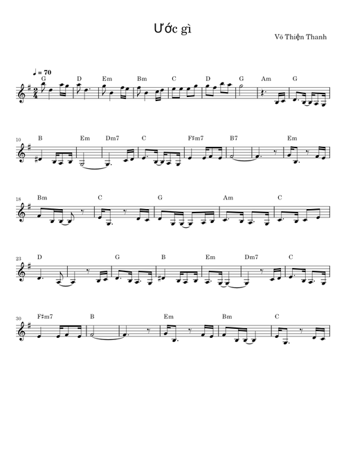 Ước gì - Võ Thiện Thanh