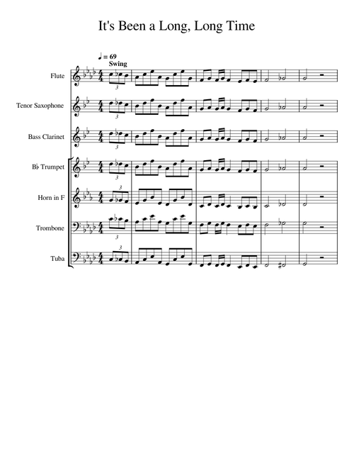 It's Been A Long, Long Time – Jule Styne It's Been A Long, Long Time –Jule Styne- solo stuff