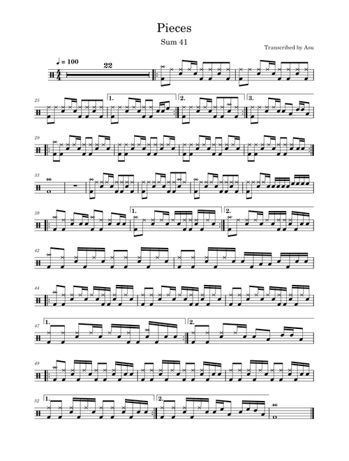 Pieces - Sum 41