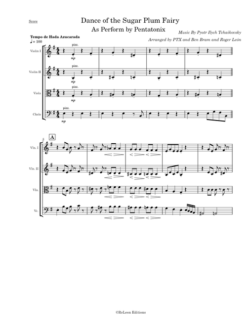 Dance of the Sugar Plum Fairy – Pyotr Ilyich Tchaikovsky