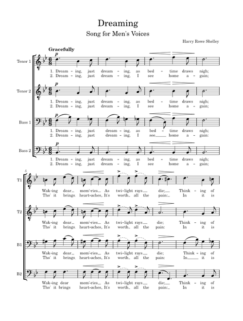 Dreaming - Harry Rowe Shelley