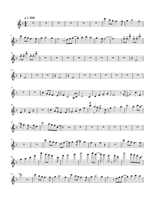 Yorube no Sunny, Sunny – Morfonica Morfonica - Yorube no Sunny, Sunny (Violin Part)