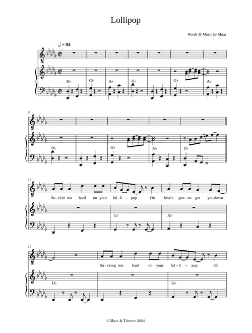 Lollipop – Mika Mika