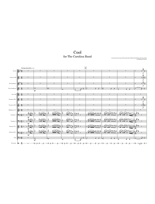 Cool (Arr. Benjamin Pouncey) - Jonas Brothers (Marching Band)