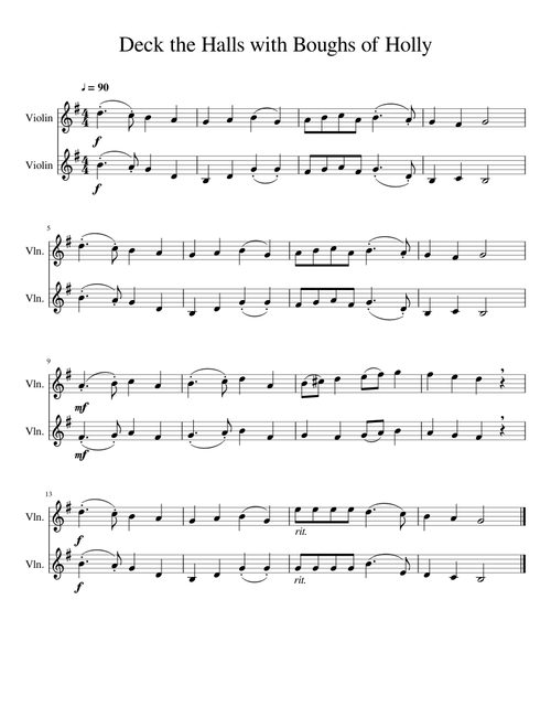 Deck the halls - Misc Christmas