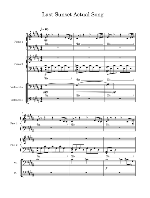 Last Sunset – Frederik Wiedmann Frederik Wiedmann Last Sunset