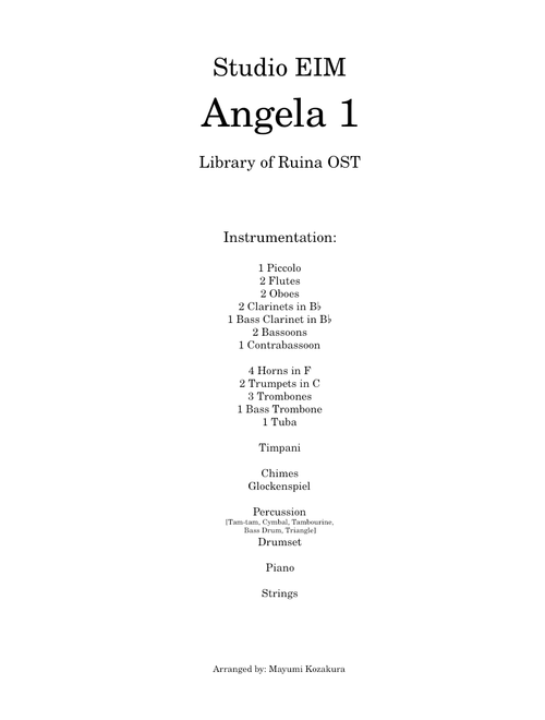 Angela 1 [Library of Ruina]