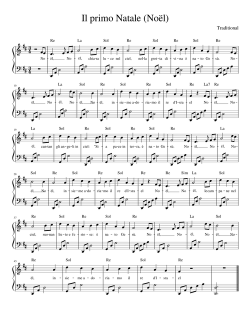 Noël - Il primo Natale – trad.