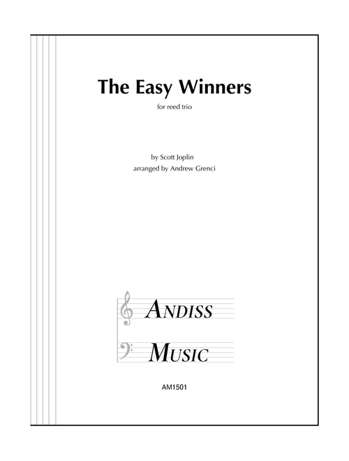 The Easy Winners for reed trio (Arr. Andrew Grenci) - Scott Joplin (Woodwind Ensemble)