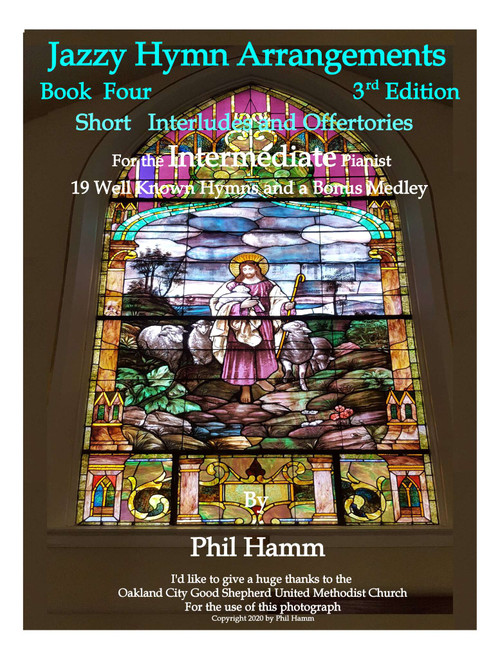 Jazzy Hymn Arrangements-Book Four-3rd Edition (Arr. Phil Hamm) - Various (Easy Piano)