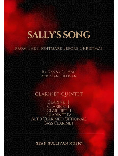 Sally's Song (Arr. Sean Sullivan) - Danny Elfman (Woodwind Ensemble)