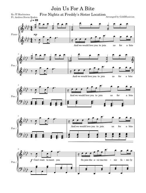 Join Us For a Bite – JT Music