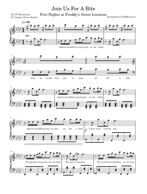 Join Us For a Bite – JT Music