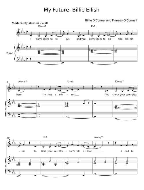 My future - Billie Eilish