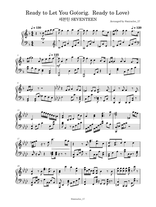 Ready To Let You Go (orig. Ready to Love)