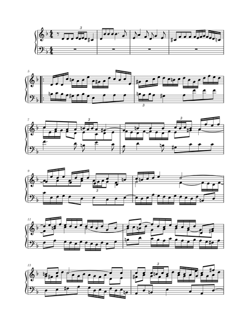 Sinfonia in D Minor