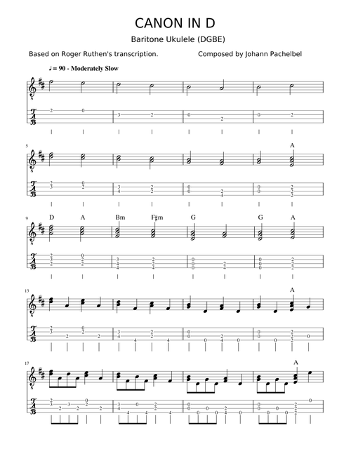 PACHELBEL - CANON IN D